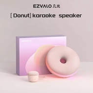 EZVALO Donut Portable Karaoke Bluetooth Speaker with Mini Microphone IPX7 Waterproof Speaker 8 Sou