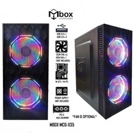 CLEARANCE STOCK-MBOX MINI Atx Tower Pc Casing With Mesh Metal Front Panel (MATX/ITX) Motherboard - M