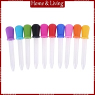 AOTO 10 Pieces Pipettes Silicone and Plastic Dropper Pipettes Liquid Droppers