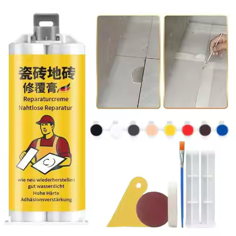 Tile Adhesive Repair Paste Marble Floor Tile Wall Tile Fall Off Repair Crack Special Adhesive Quick-