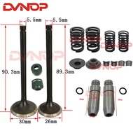 Motorcycle Engine Valve Intake Exhaust Stem Valve Guide Oil Seal for Suzuki GN125 GS125 GN GS 125 12