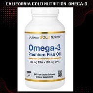 正品📦包順豐【California Gold Nutrition】 Omega-3 優質魚油 240粒