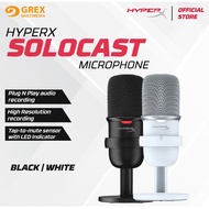 HyperX SoloCast – USB Gaming Microphone Black [4P5P8AA] White [519T2AA]