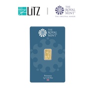 [1 gram] ROYAL MINT  Gold Bar (999.9)