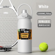 [ 1500ML  ] 304 Stainless Steel Thermos Tumbler Mug Cup Thermos Water Bottle Flask Drinking Sport Ou