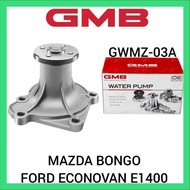 GMB GWMZ-03A MAZDA BONGO FORD ECONOVAN E1400 WATER PUMP GMB