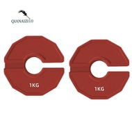 2PCS Gym Micro-Type Plates Dumbbell Fractional Weight Plate Rubber Fractional Weight Plates Plates A