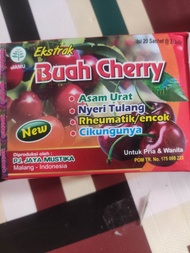 Jamu Herbal tradisional ekstrak buah Cherry
