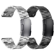 Garmin 22mm 26mm Quick Fit Titanium Metal Watch Ba Bracelet For Fenix 7X 7 6X Pro 5X Plus/ Instinct/Epix Strap