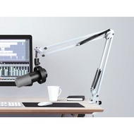 White Mic Boom Arm Compatible with FIFINE K688 Recording XLR/USB Microphone - FIFINE K688 Boom Arm W
