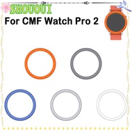 SHOUOUI Watch Bezel, Metal Frame  Cover Ring,  Protective Replacement Shell Screen Protector for CMF