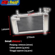 Radiator Almunium Spac Dkt Honda Cbr 150 Old Cbu Original Thailand