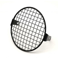 CG125 Modified Headlight GN125 Black Shell Round Headlight Motorcycle Accessories Headlight Net Cove