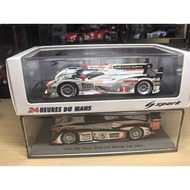 [Ready Stock, If You Have Any Questions Contact] Packing Out 1/43 spark Audi R8 2004 Le Mang Champio