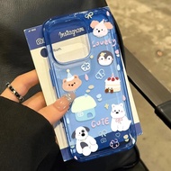 HP X8 Cute Bear Cake Penguin Soft Case Xiaomi 17T Pro X8hp Pro Max C81 Pro M7 Pro 5G 15T Pro F7 C85 