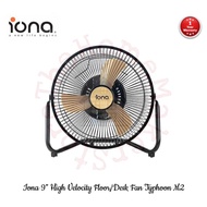 Iona 9" Typhoon M2 High Velocity (Desk/Table/Floor) Fan GLTM2 (1 Year Warranty)