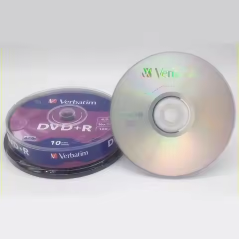 Verbatim AZO DVD-R Discs 4.7GB DVD Disc Recordable 16X 120MIN 10Pcs/Pack