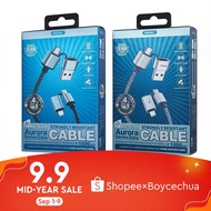 Remax RC-020t 2.4A Auroro 4 in1 data cable series data cable 1M 4in1 USB for Micro Type C IPh
