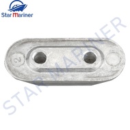 6E0-45251-00 Anode For YAMAHA Outboard Motor 8HP-60HP 2 Stroke 4 Stroke 65W-45251 Powertec Boat Engi