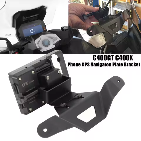 FOR BMW C400GT C 400GT C400 GT Windshield Mount Navigation Bracket GPS Smartphone Holder Motorcycle