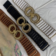 M5-1 Woman Hook Type Dress Belt Fashion Wide Belt Versatile Woman Belt