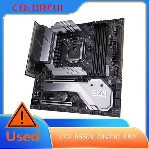 Colorful CVN B560M GAMING PRO V20 11th Gen Intel Core Processors DP+HDMI ports 4 DIMMs 2 M.2 slot Ga