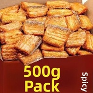 Spicy Low-Calorie Dried Fish Crisp 0 Fat 0 Calories Snack Satisfying Chinese Pastry Good Taste from