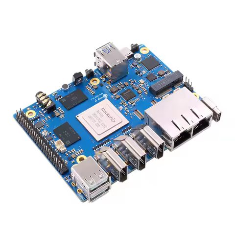 Orange Pi 5 Plus 4GB LPDDR4 RK3588 Single Board Mini Computer Development Board with Dual 2.5G Ether