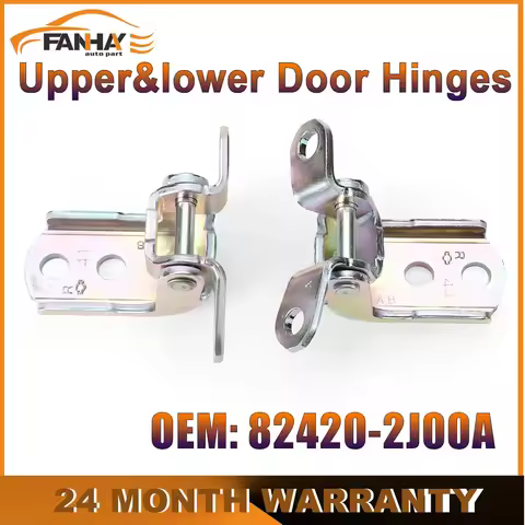 2x Front Upper&lower Door Hinges for Nissan Patrol GU Y61 1997 1998 2001 2002 2004 2005 2010 2012 20