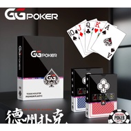GGpoker Texas Hold'EM Premium Plastic Jumbo Index Playing Cards