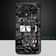Softcase Glossy Glasshp For OPPO RENO 14 - Case hp RENO 14 - OPPO RENO 14 -A85 Mobile Phone Case