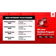 Simkad Maxis Hotlink Prepaid Unlimited (Boleh Pilih Number Baru / Kekal Number)