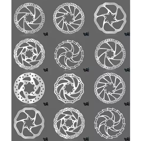 MTB Disc Brake Rotor G3/HS1/12D/14D/01K/05K/06H 120/140/160/180mm Rotor Disc For Mountain Road Cruis