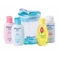 Johnson's Baby Travel Kit set mandian baby set mandian bayi