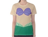 Ariel tshirt , Little Mermaid for Woman, Little Mermaid t-shirt , Adult Ariel,  Princess, Little Mer