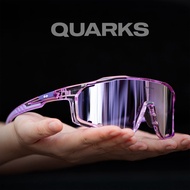 QUARKS WAL293 แว่นกันแดดปั่นจักรยานเลนส์ High Contrast พร้อมเลนส์เสริม 2 เลนส์