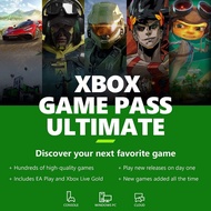 Xbox Game Pass Ultimate XGPU 1 Month Cloud Gaming + EA Play Xbox One XBOX Series X S PC Original Gam