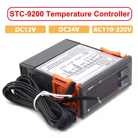 STC-9200 Temperature Controller Thermostat Digital Intelligent Auto Refrigerator Cold Storage Incuba