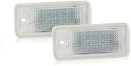 2PCS Car LIGHT License Number Plate Light Lamp 12V LIGHT, for Audi, A3 S3 8P A4 B6 B7 A5 A6 4F Q7 A8