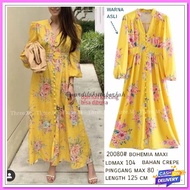 Best Hanafashion - Voni Suit Long Dress Women's Suit 2In1 Ko KH406 Bohemia Maxi Dress Import T