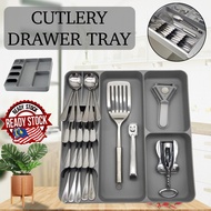 Drawer Cutlery Utensils Tray Storage Organiser Drawer Kitchen Tool Drawer Divider Kitchen Storage Cabinet