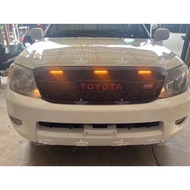 Toyota Hilux Vigo 2005-2011 GR Grill With 3LED GR SPORT GRILL FRONT GRILLE VIGO GR