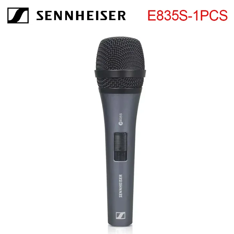 Sennheiser | Sennheiser E835S Professional Original Microphone Wired Dynamic Heart-shaped Vocal Micr