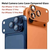Lens Protector 3D Camera Metal iphone 17 pro max / 17 pro Full Cover Camera Glass Camera Protector