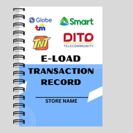 ELOAD TRANSACTION NOTEBOOK