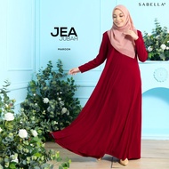 Sabella Jea Jubah Maroon Size 2 & 3