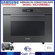 SAMSUNG MC35R8088LC 35L HOTBLAST FREE STANDING CONVECTION MICROWAVE OVEN, SINGAPORE WARRANTY, MC35R8088LC/SP