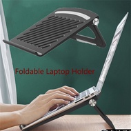 KASSADIN Foldable Portable Cooling Stand Tablet Bracket Notebook Holder Laptop Support Desk Notebook Support Laptop Stand Laptop Holder Ventilation Cooling Support