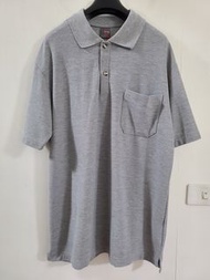 ‼️工作室整理便宜賣‼️【二手】XIANG HAO男裝灰色Polo上衣(XL)