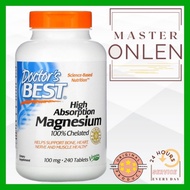 Doctor Best Magnesium 240 tablets High albion mineral Usa Doctor's Best